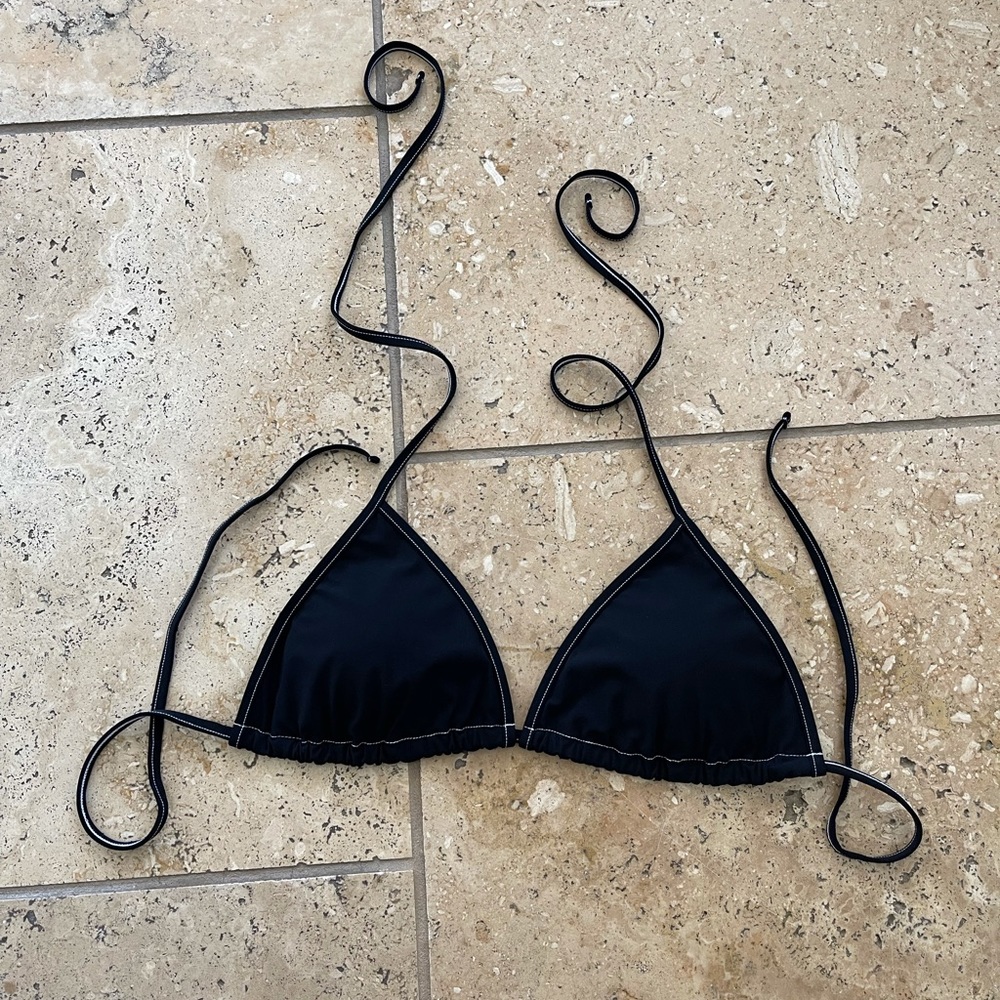 Burberry Cobb Bikini In Black